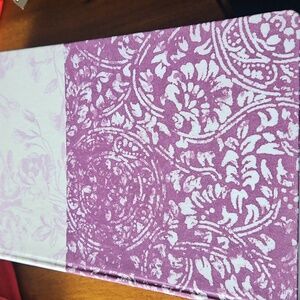 Roobee By Mara-Mi Purple and White Floral Notebook